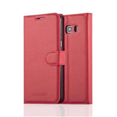 Samsung Galaxy J5 2016 Deksel Etui Case (rød)