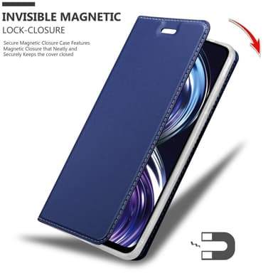 Realme 8i / Narzo 50 4G lommebokdeksel etui (blå)