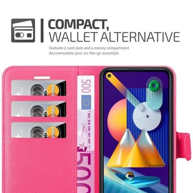 Samsung Galaxy A11 / M11 Deksel Etui Case (rosa)