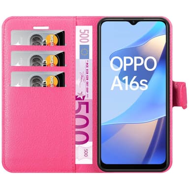 Oppo A16s / A54s Deksel Etui Case (rosa)