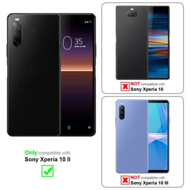 Sony Xperia 10 II Deksel Etui Case (rosa)