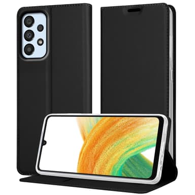 Samsung Galaxy A33 5G lommebokdeksel etui (svart)