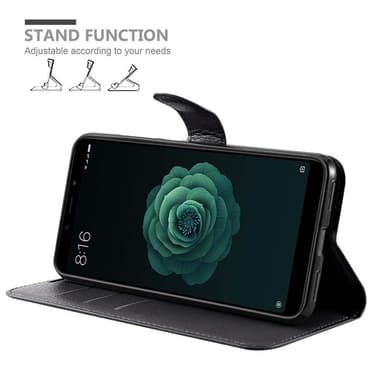 Xiaomi Mi A2 / Mi 6X Deksel Etui Case (svart)