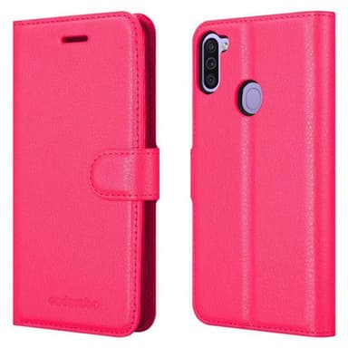Samsung Galaxy A11 / M11 Deksel Etui Case (rosa)