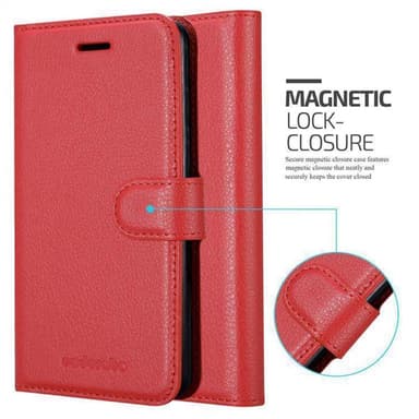 Samsung Galaxy J7 2018 Deksel Etui Case (rød)