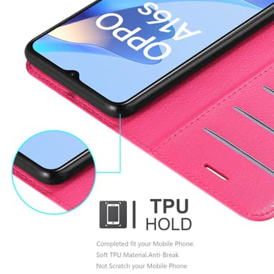 Oppo A16s / A54s Deksel Etui Case (rosa)