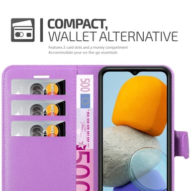 Samsung Galaxy M23 5G Deksel Etui Case (lilla)