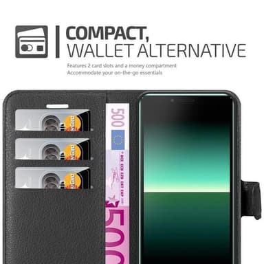 Sony Xperia 10 II Deksel Etui Case (svart)