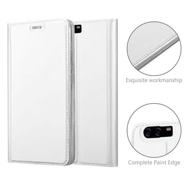 Huawei P10 PLUS lommebokdeksel etui (sølv)