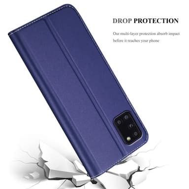 Samsung Galaxy A31 lommebokdeksel etui (blå)