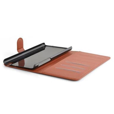 HTC Desire 816 Deksel Etui Case (brun)