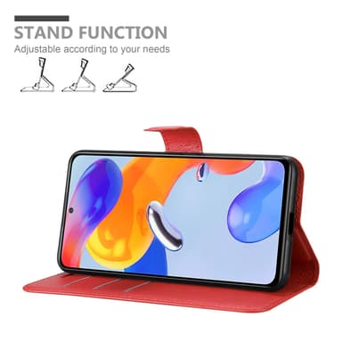 Xiaomi RedMi NOTE 11 PRO 4G / 5G Deksel Etui Case (rød)