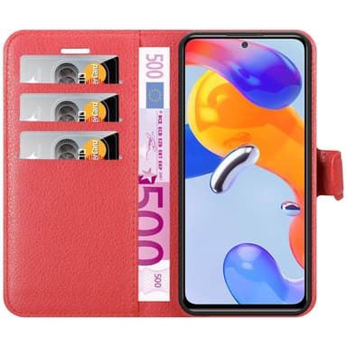 Xiaomi RedMi NOTE 11 PRO 4G / 5G Deksel Etui Case (rød)