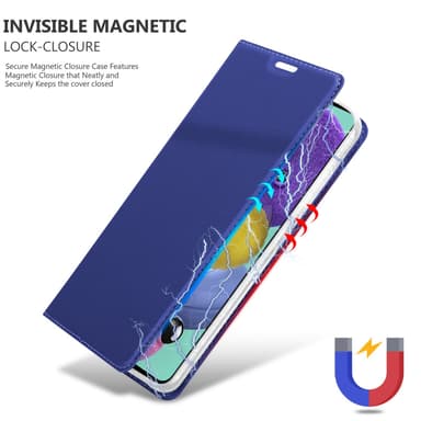 Samsung Galaxy A51 5G lommebokdeksel etui (blå)