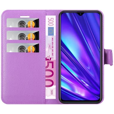 Realme 5 / 5i / 6i / C3 Deksel Etui Case (lilla)
