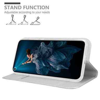 Honor 20 PRO lommebokdeksel etui (sølv)