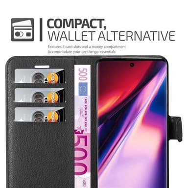 Samsung Galaxy NOTE 10 Deksel Etui Case (svart)