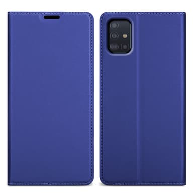Samsung Galaxy A51 5G lommebokdeksel etui (blå)