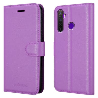 Realme 5 / 5i / 6i / C3 Deksel Etui Case (lilla)