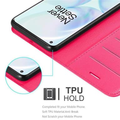 OnePlus 8 PRO Deksel Etui Case (rosa)