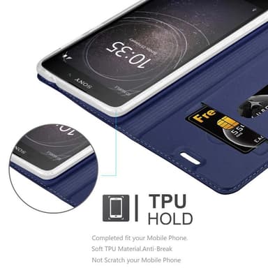 Sony Xperia L2 lommebokdeksel etui (blå)