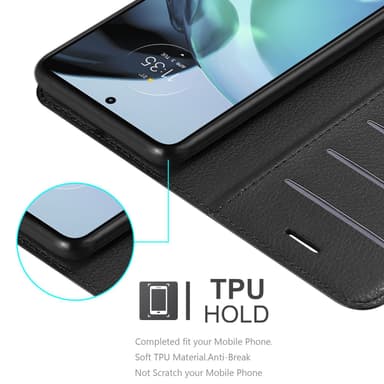 Motorola MOTO G72 Deksel Etui Case (Svart)