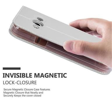 Samsung Galaxy XCover 3 lommebokdeksel etui (sølv)