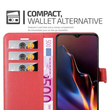 OnePlus 7 Deksel Etui Case (rød)