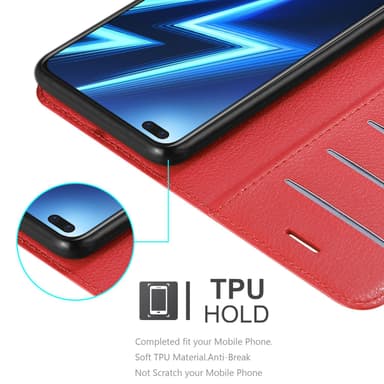 Realme 6 PRO Deksel Etui Case (rød)