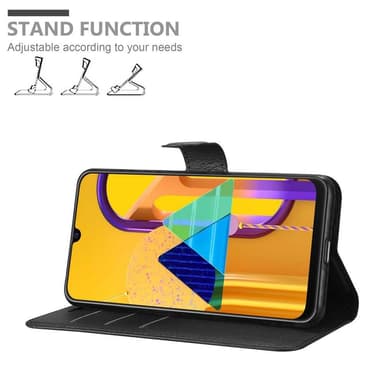 Samsung Galaxy M21 / M30s Deksel Etui Case (svart)
