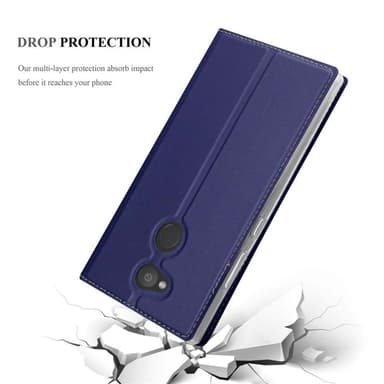 Sony Xperia L2 lommebokdeksel etui (blå)