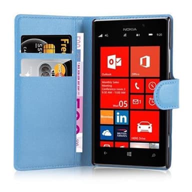 Nokia Lumia 925 Deksel Etui Case (blå)