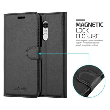 Xiaomi RedMi NOTE 4 Deksel Etui Case (svart)