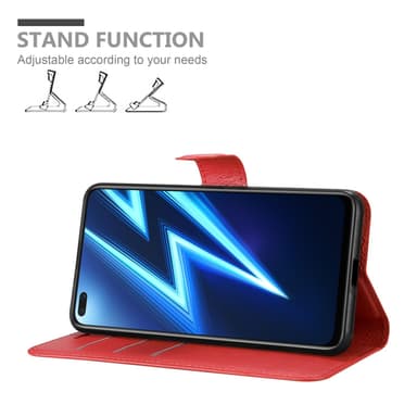 Realme 6 PRO Deksel Etui Case (rød)