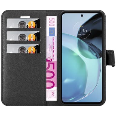 Motorola MOTO G72 Deksel Etui Case (Svart)