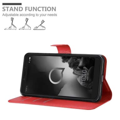 Alcatel 1S 2019 Deksel Etui Case (rød)