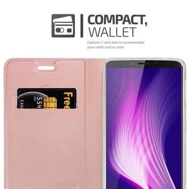 Cubot NOVA lommebokdeksel etui (rosa)