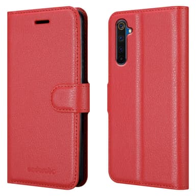 Realme 6 PRO Deksel Etui Case (rød)