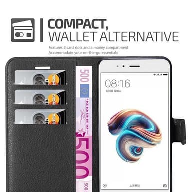 Xiaomi Mi A1 / Mi 5X Deksel Etui Case (svart)