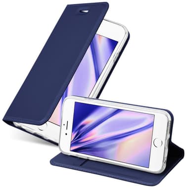 iPhone 6 / 6S lommebokdeksel etui (blå)