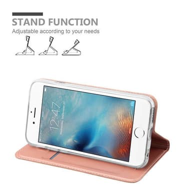 iPhone 6 / 6S lommebokdeksel etui (blå)