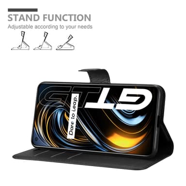 Realme GT / GT Neo 2T / Q3 PRO Deksel Etui Case (svart)