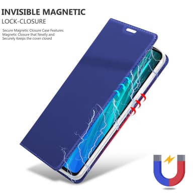 Xiaomi RedMi NOTE 8 PRO lommebokdeksel etui (blå)