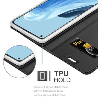Oppo FIND X5 LITE / Reno7 5G lommebokdeksel etui