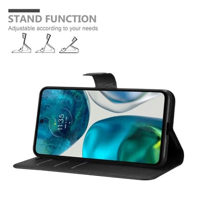 Motorola MOTO G52 4G / G82 5G Deksel Etui Case (Svart)