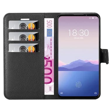 MEIZU 16Xs Deksel Etui Case (svart)