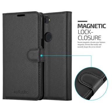 OnePlus 5T Deksel Etui Case (svart)