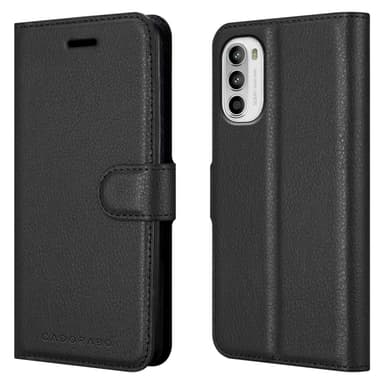 Motorola MOTO G52 4G / G82 5G Deksel Etui Case (Svart)