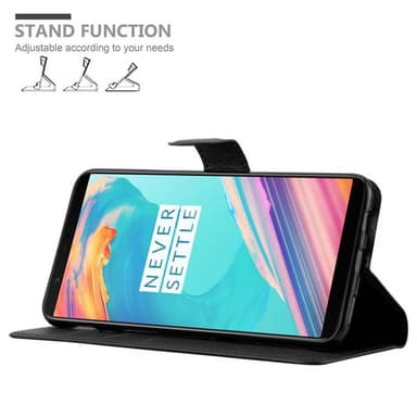 OnePlus 5T Deksel Etui Case (svart)