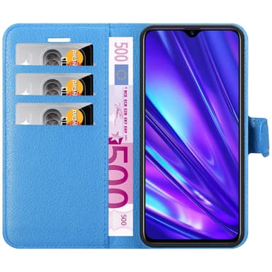 Realme 5 / 5i / 6i / C3 Deksel Etui Case (blå)